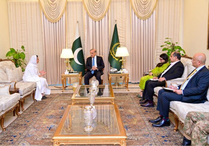 ڈیجیٹل سٹارٹ اپس اور بیرونی سرمایہ کاری کےلئے پاکستان موزوں ترین مارکیٹ ہے، وزیراعظم شہبازشریف کی ڈیجیٹل کواپریشن آرگنائزیشن کی سیکرٹری جنرل دیما الیحییٰ سے گفتگو