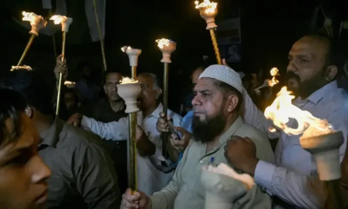 حیدرآباد میں پاک بھارت جنگ میں کامیابی پر جشن