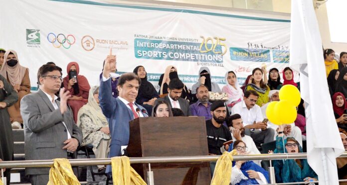 صحت مند لوگ ہی صحت مند قوم کی بنیاد رکھتے ہیں، کھیلوں کو فروغ دینے کی ضرورت ہے، محمد حنیف عباسی
