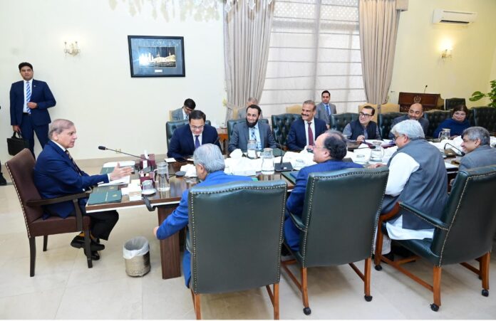 ٹیکس چوری کرنے والے افراد و شعبوں کے خلاف بھرپور کارروائی کی جائے، وزیر اعظم شہباز شریف کی جائزہ اجلاس میں ہدایت