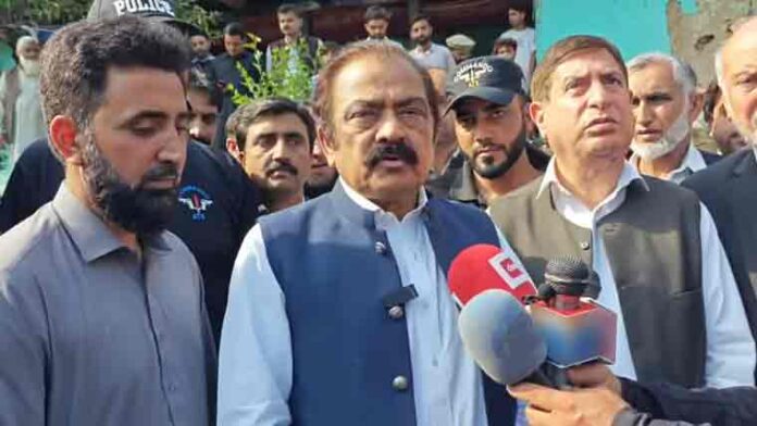 بھارت کو بلا جواز مسلط کی گئی اپنی ہی جنگ میں ذلت آمیز شکست کا سامنا کرنا پڑا، وفاقی وزیر رانا ثناءاللہ کی دورہ نیلم میں میڈیا سے گفتگو