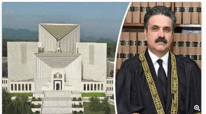 چیف جسٹس آف پاکستان جسٹس یحییٰ آفریدی