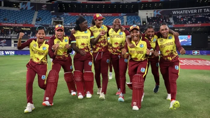 England and West Indies women's teams