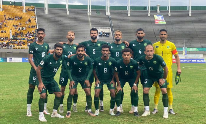 فیفا ورلڈ کپ کوالیفائر ،پاکستان کی قومی فٹبال ٹیم میانمار پہنچ گئی