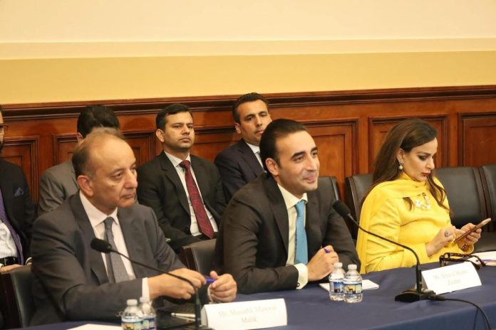 بلاول بھٹو کی امریکی ایوان نمائندگان کی خارجہ امور کمیٹی کے اعلیٰ عہدیداران سے ملاقات، بھارتی حکومت کی حالیہ اشتعال انگیزیوں پر پاکستان کے گہرے تحفظات کا اظہار