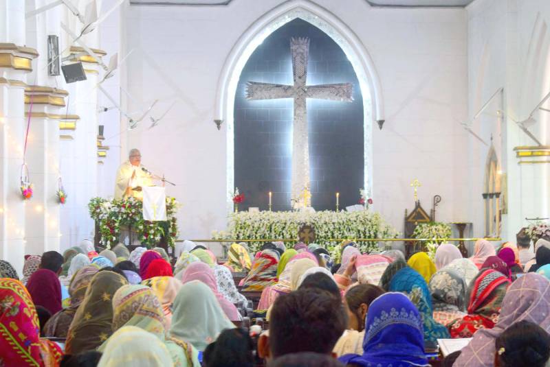 Easter religious devotion