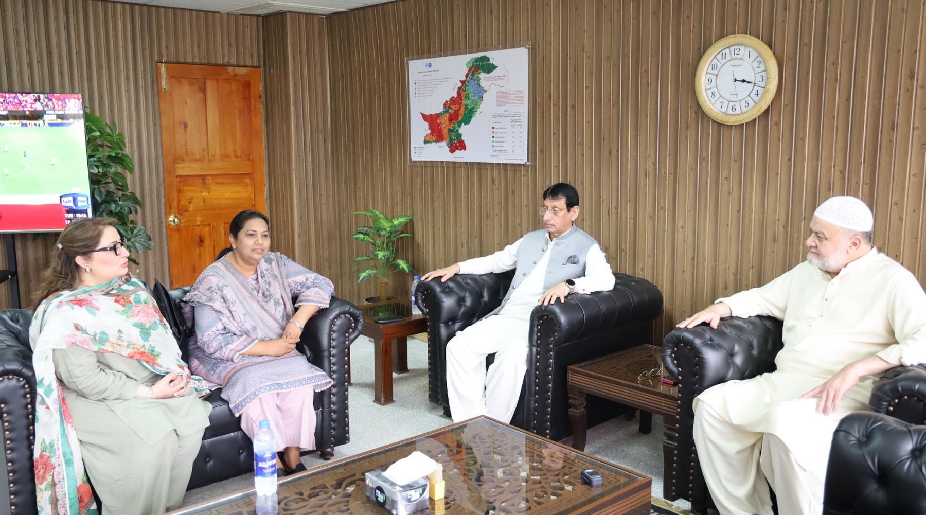 Federal Minister Imran Ahmed Shah