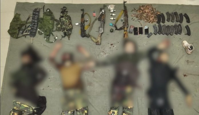 5 Khawarjis killed