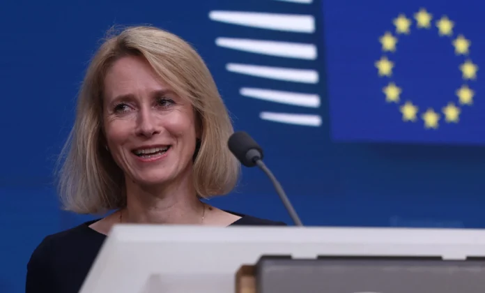 Kaja Kallis, the EU's foreign policy chief