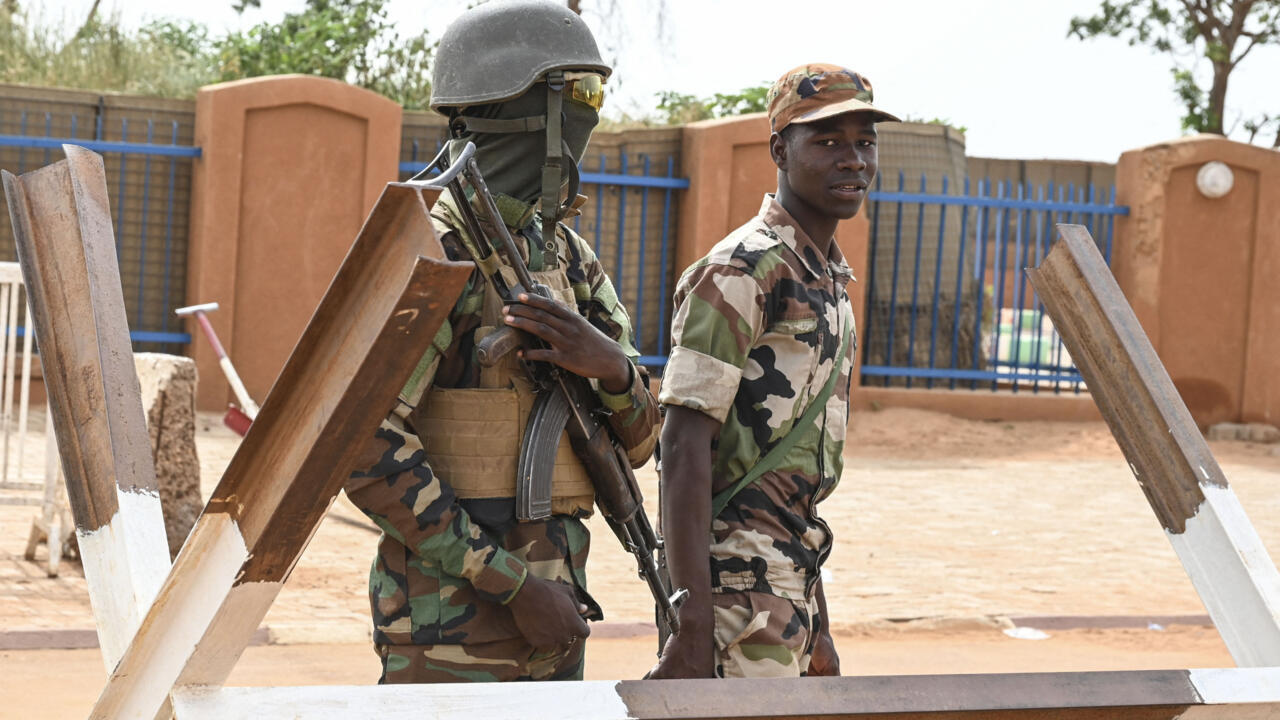 Mali border in Niger