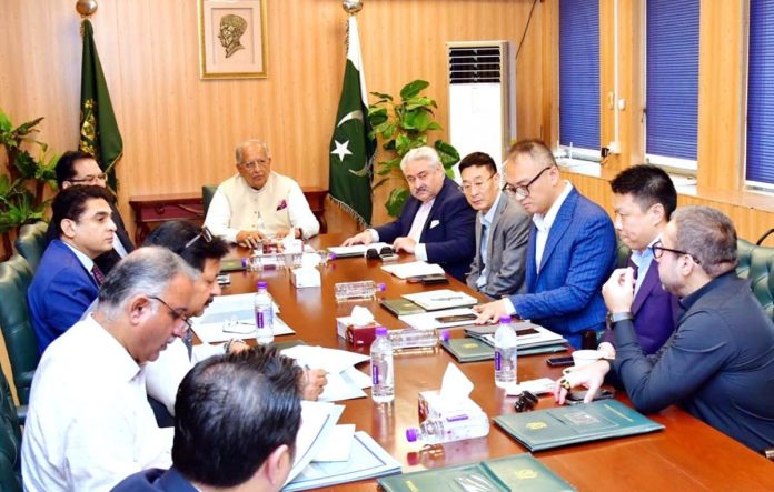 Chinese business delegation meets