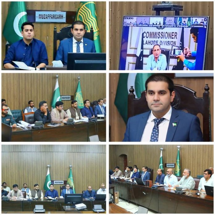 ڈپٹی کمشنر کے فلڈ بندوں کے دورے،حفاظتی انتظامات کا جائزہ لیا