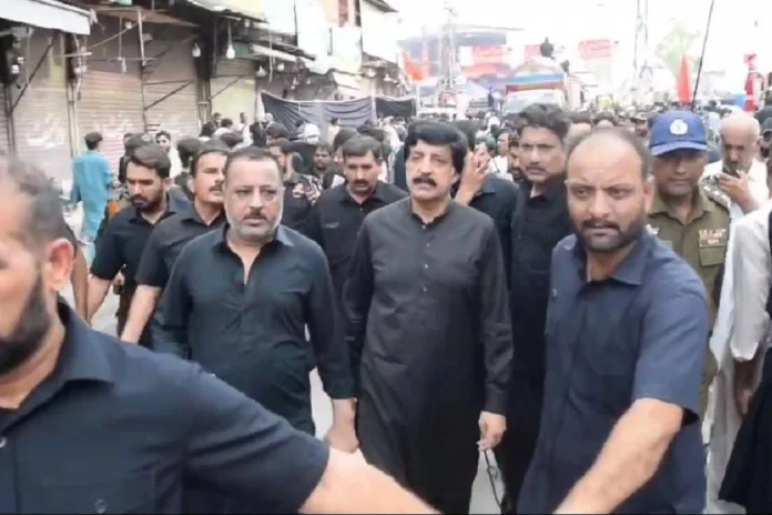 گورنر پنجاب سلیم حیدر خان کا دورہ راولپنڈی ، یوم عاشور پر سکیورٹی انتظامات کا جائزہ لیا