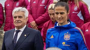 Spain women's football team coach Montes Tomes