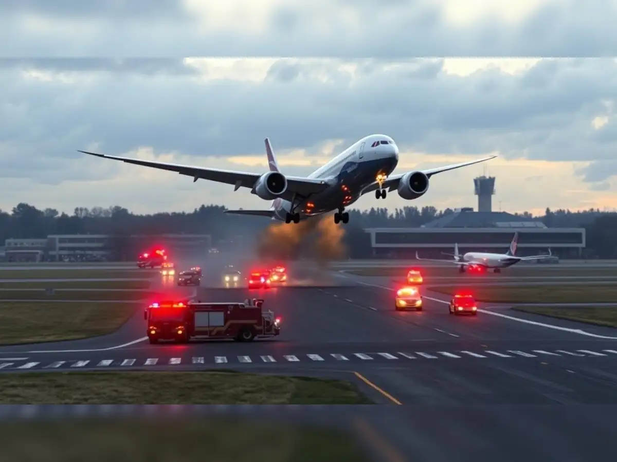 United Airlines passenger plane