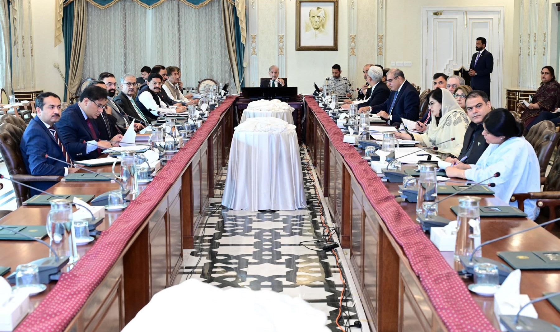 Meeting chaired by the Prime Minister