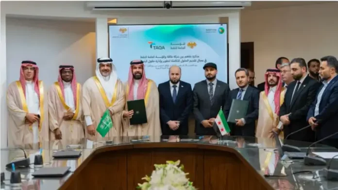 شام اور سعودی عرب کے درمیان تیل اور توانائی کے شعبوں میں تعاون کے معاہدوں کی منظوری