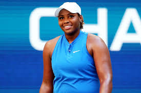American tennis player Taylor Townsend