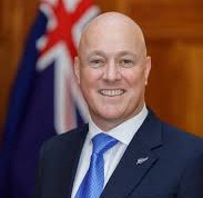 New Zealand Prime Minister Christopher Laxon