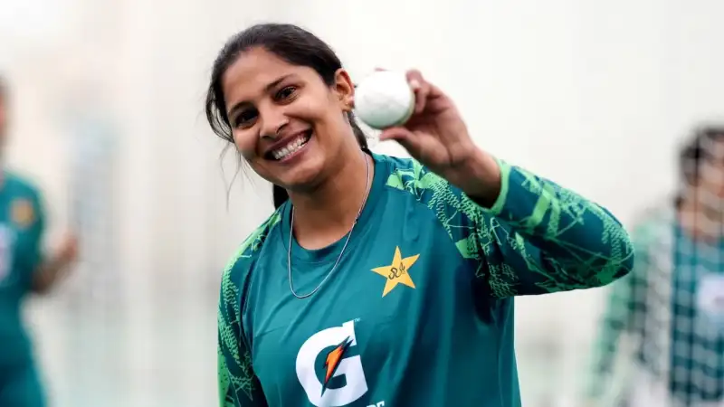 Pakistan's number one bowler Sadia Iqbal