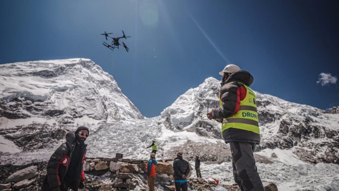 Using drones