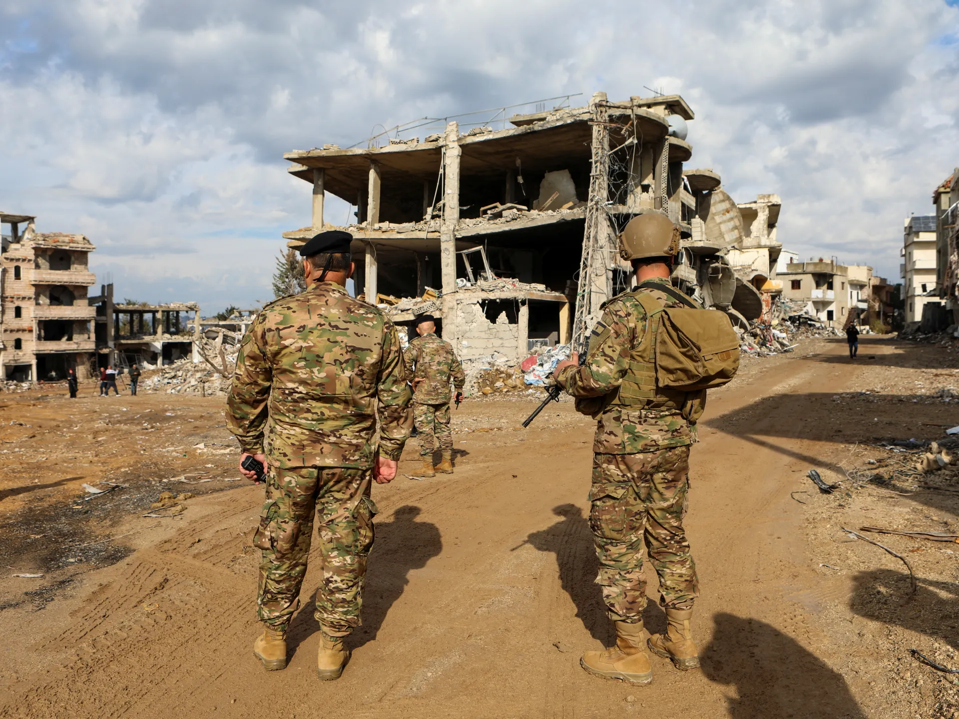 explosion at weapons depot