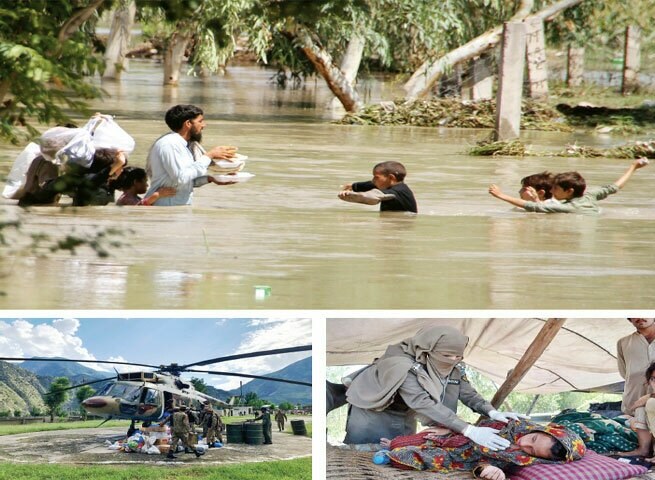 جنوبی وزیرستان، سیلاب متاثرین کی بحالی کے لیے ایف سی ساؤتھ اور انتظامیہ کے مؤثر اقدامات