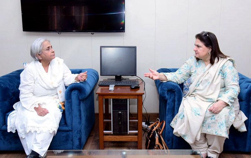 سندھ میں غذائی قلت کے خاتمے کے لیے چیئرپرسن بی آئی ایس پی کی صوبائی وزیر صحت سے ملاقات