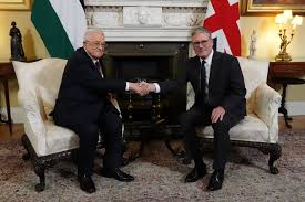 British Prime Minister meets Palestinian President