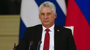 Cuban President Miguel Diaz-Canel