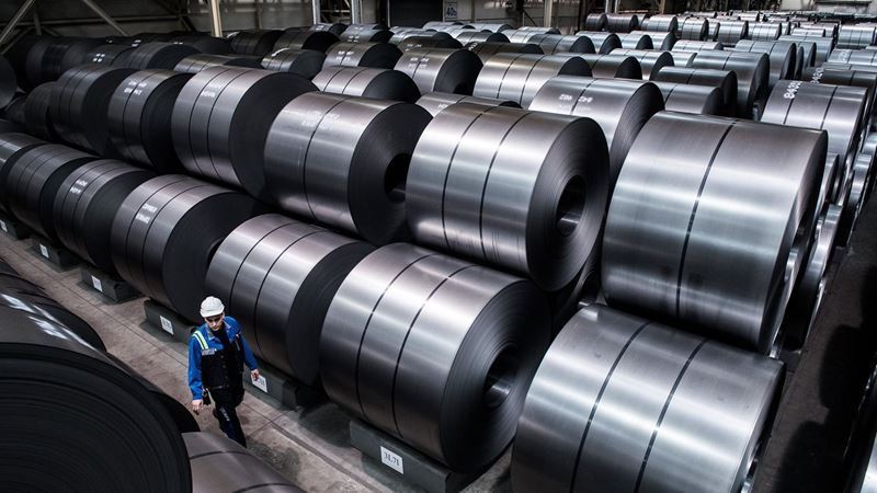 Russia's steel production