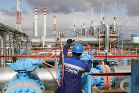 Russia's total gas production