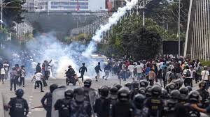 Violent protests in Nepal