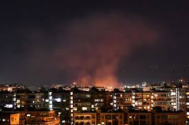 Israeli airstrikes hit several Syrian cities