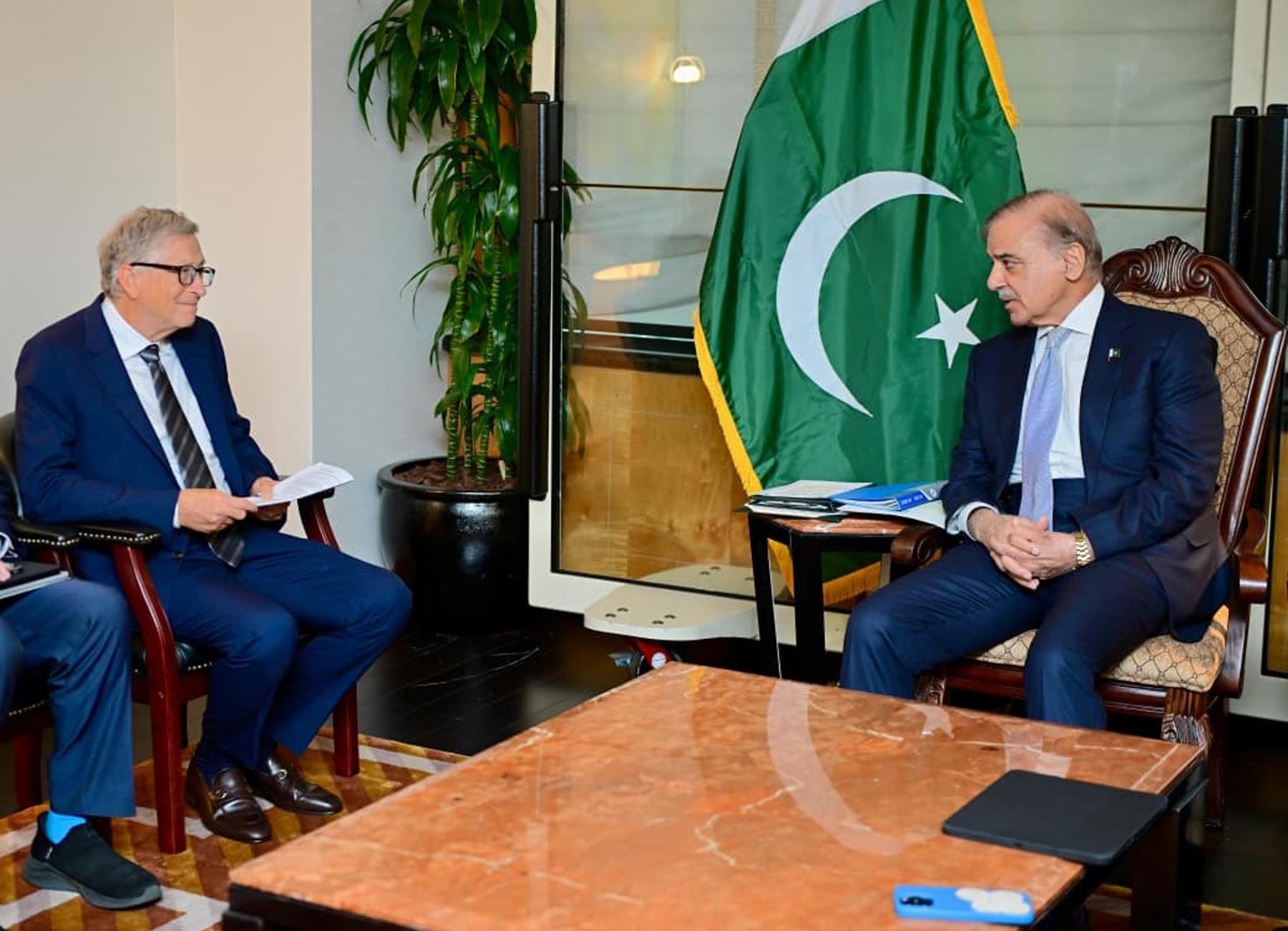 Bill Gates meeting