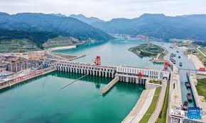 China's construction of water projects