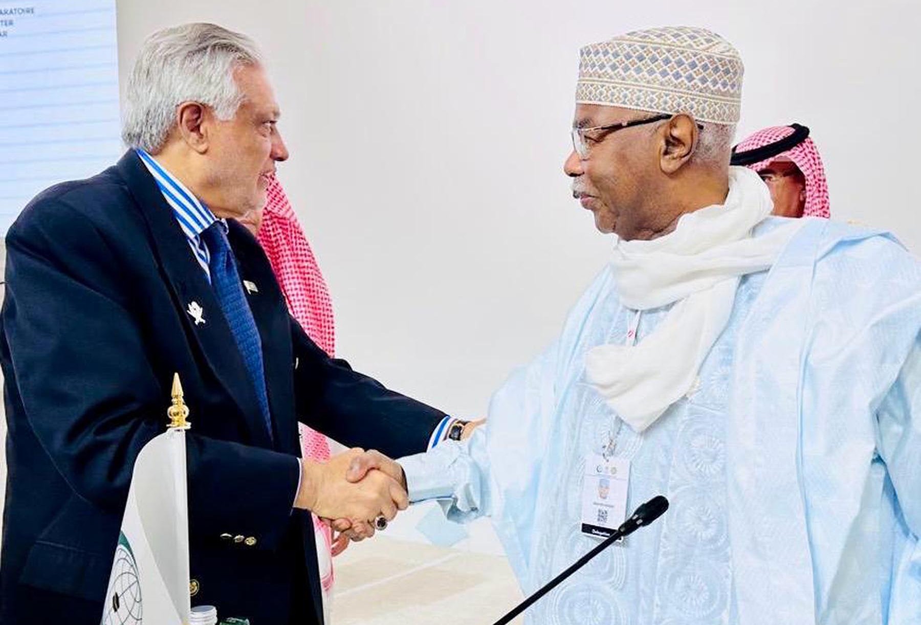 Meeting with Hussein Ibrahim Taha