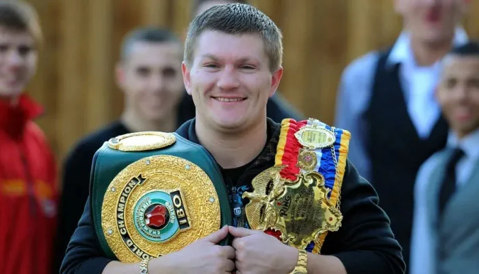 Boxer Ricky Hatton