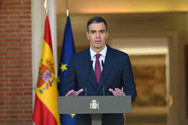 Prime Minister Pedro Sanchez