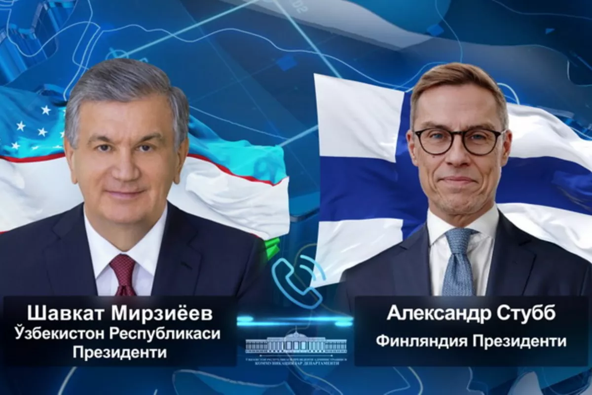 presidents of Uzbekistan and Finland