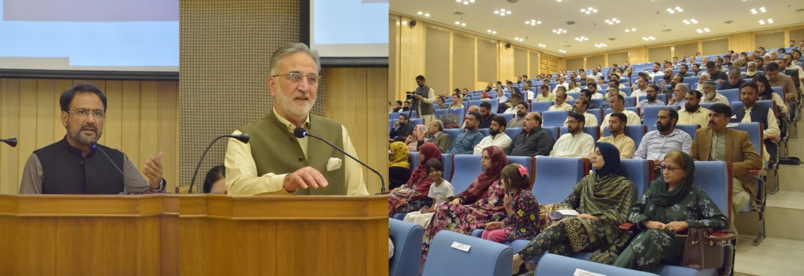 نیو میٹرو سٹی گوجر خان کے متاثرین کو رقوم کی واپسی کے لئے نیب ہیڈکوارٹرز میں چیک تقسیم کرنے کی تقریب