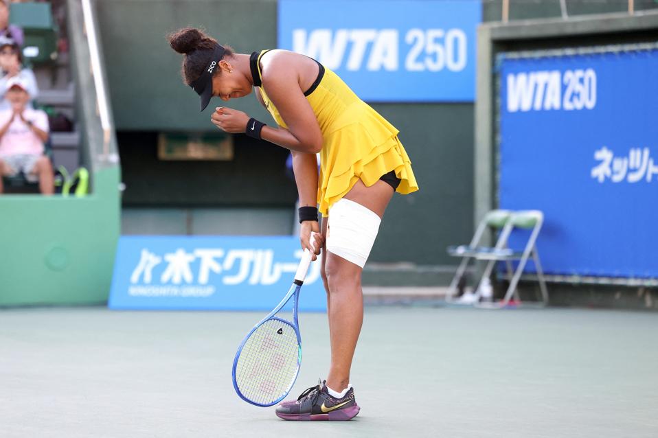 Naomi Osaka leg