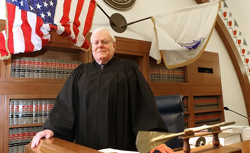 American Judge William Young in Boston