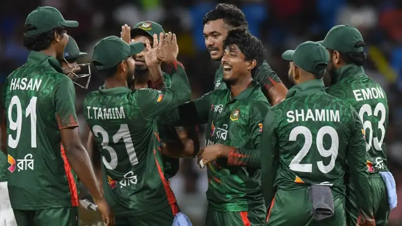 Bangladesh and West Indies