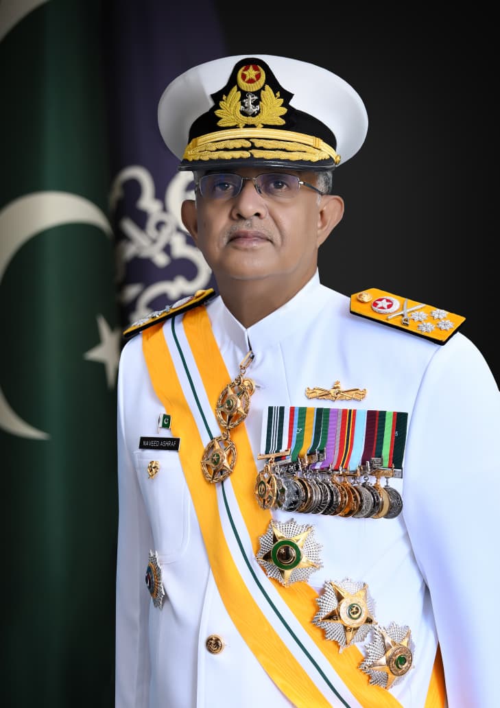 Chief of the Naval Staff Admiral Naveed Ashraf