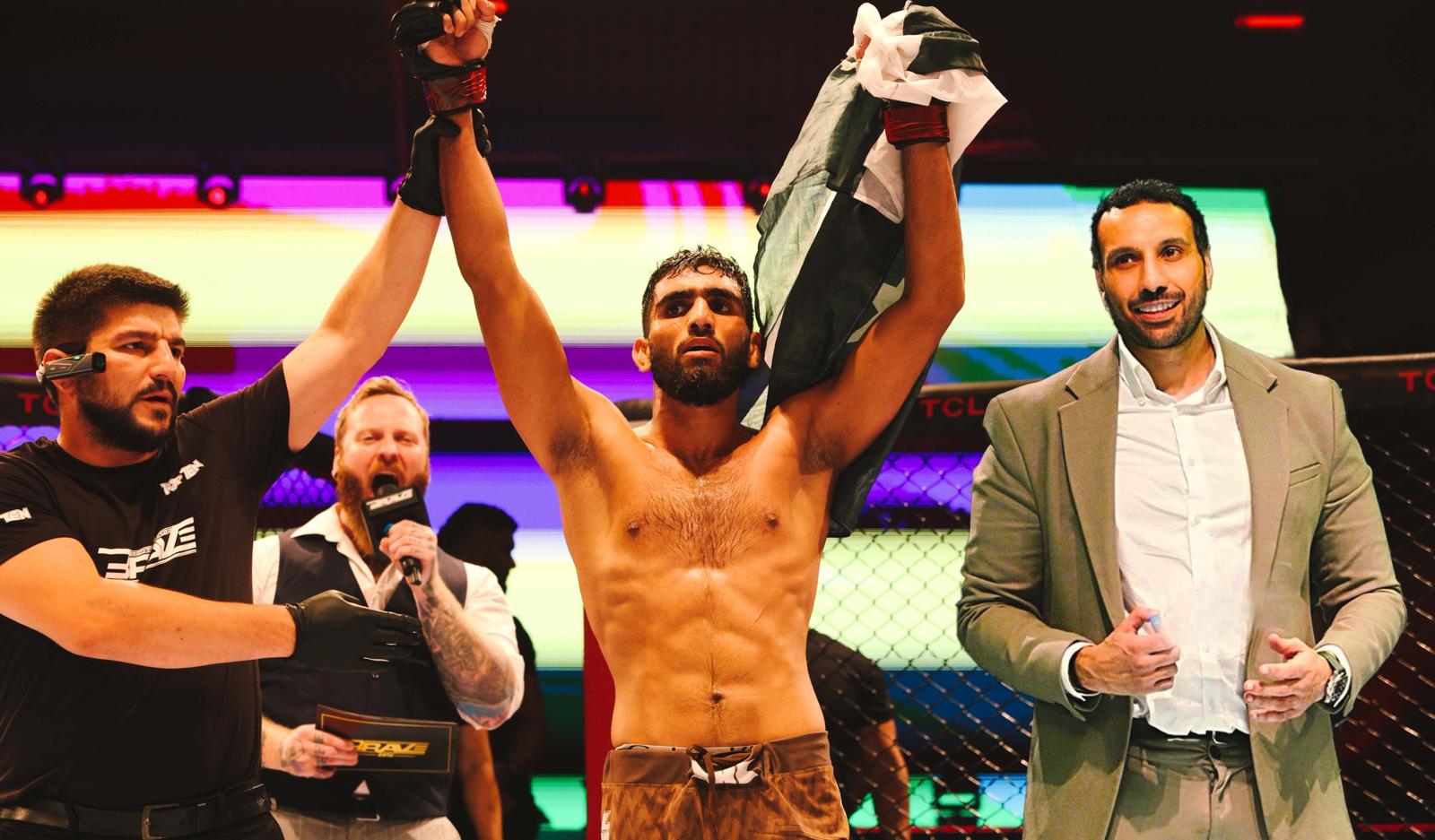 Pakistani fighter Rizwan Ali