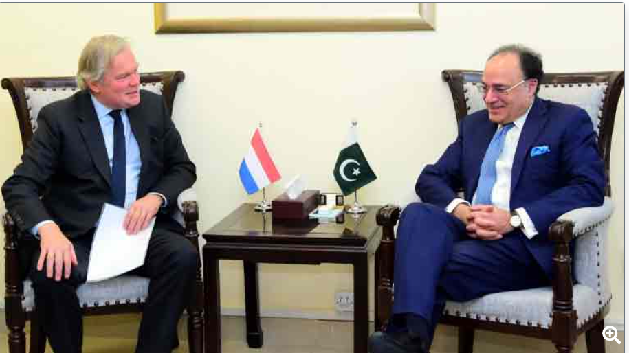 نیدرلینڈز کا پاکستان کے ساتھ تجارتی اور سرمایہ کاری تعاون بڑھانے پر اتفاق،دونوںممالک کے درمیان تجارتی اور سرمایہ کاری تعاون بڑھانے کے عزم کا اعادہ