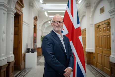 UK Minister for Investment Jason Stockade