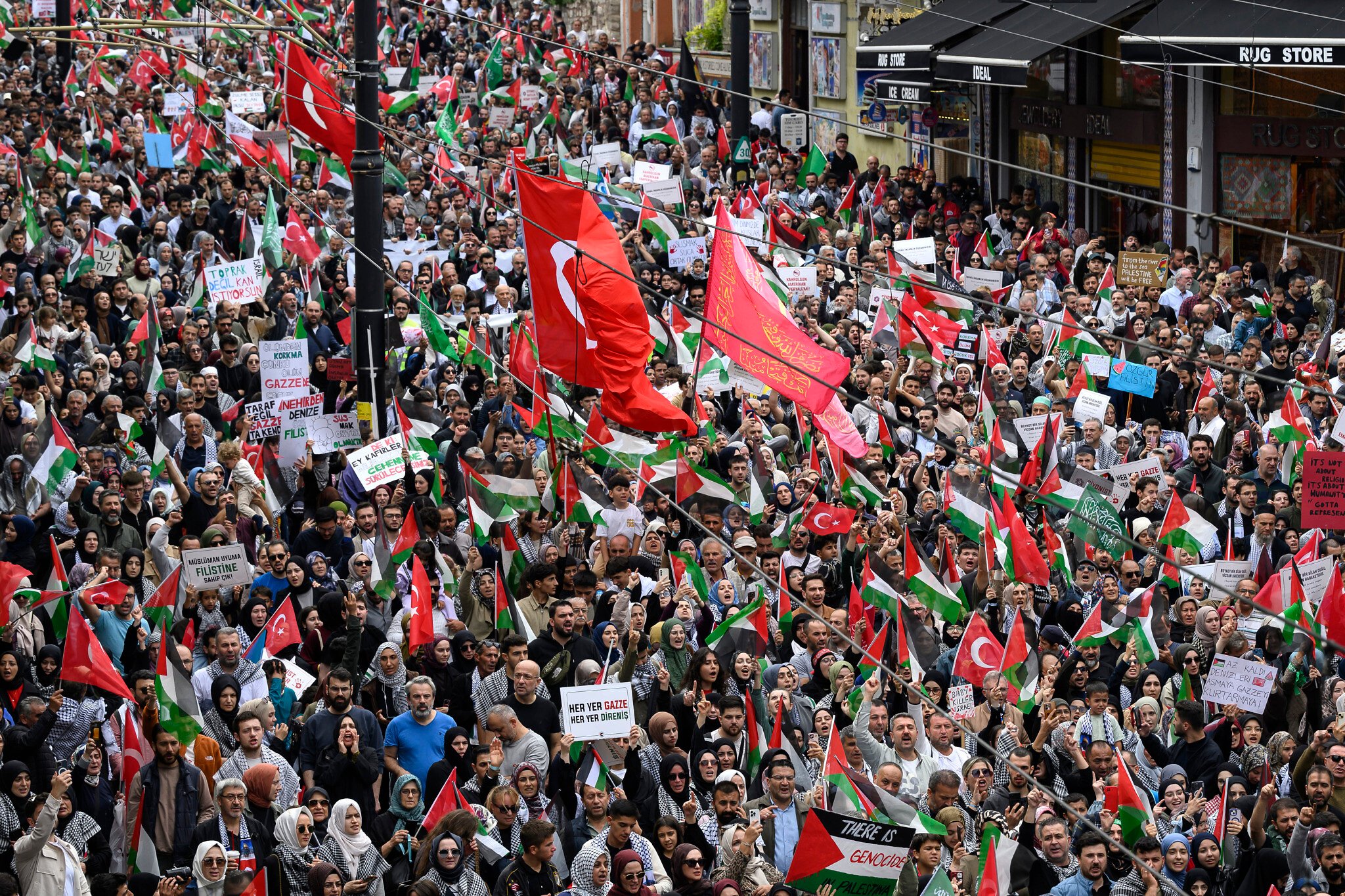 Millions march