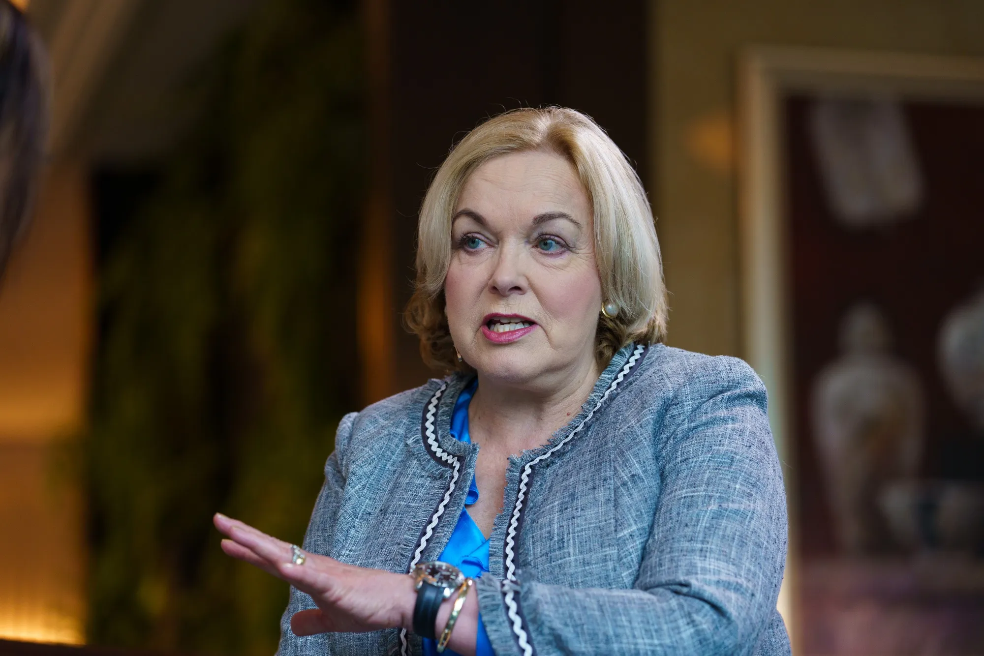 Defense Minister Judith Collins
